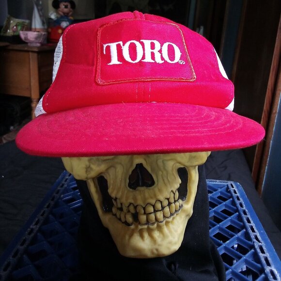 Vintage Toro Patch Snap Trucker Hat Cap - Picture 1 of 6